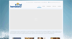Desktop Screenshot of hotelbarramares.com.br